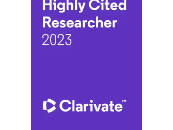 Highly Cited Researchers 2023 digital ribbon