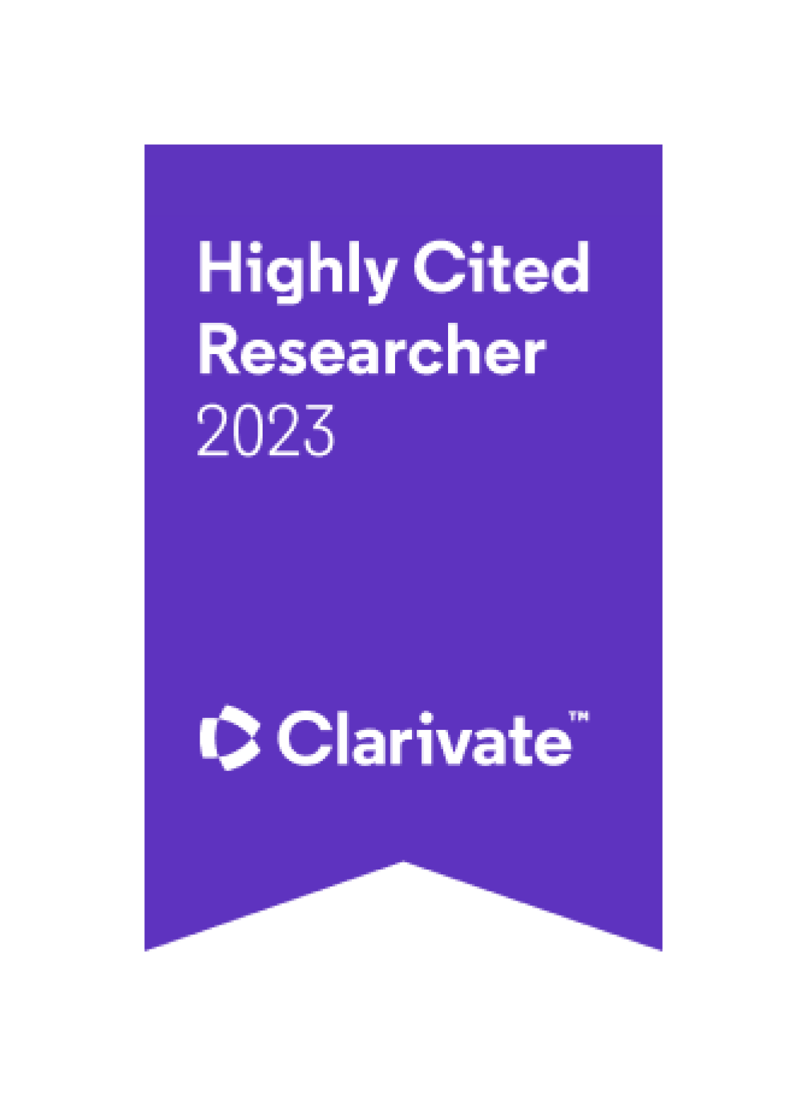 Highly Cited Researchers 2023 digital ribbon