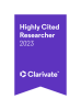 Highly Cited Researchers 2023 digital ribbon
